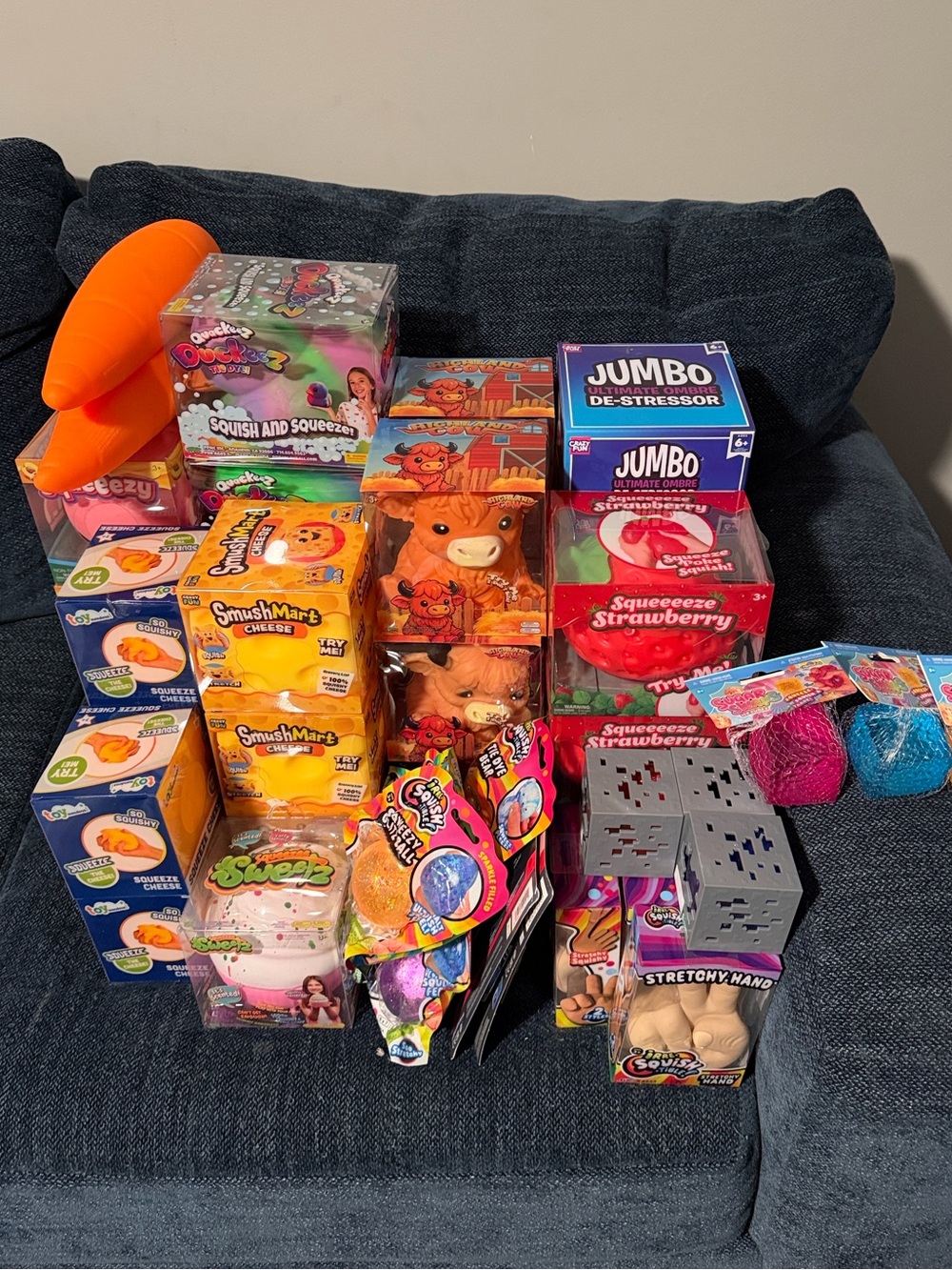 RMS, PPNC - You Pick TWO!!!! Assorted Kids Squishy & Stress Relief Toy Bundle.